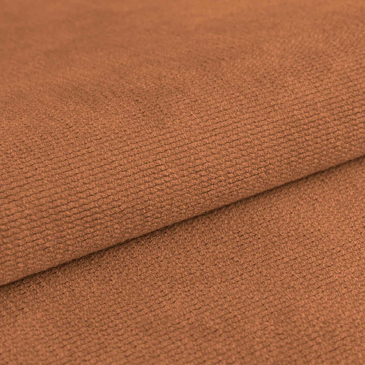 ECKSOFA Rostfarben  - Rostfarben/Schwarz, Trend, Kunststoff/Textil (203/261cm) - Livetastic