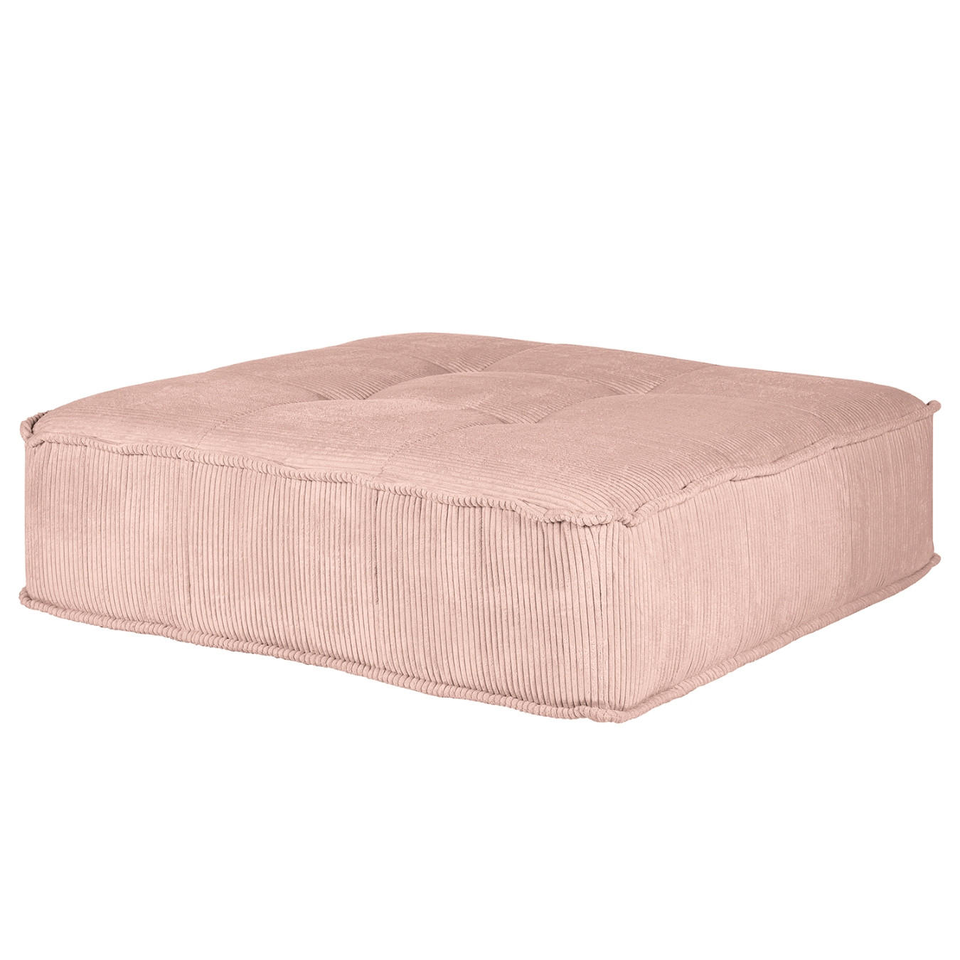 SITZKISSEN    - Weiss, Modern, Textil (128/40/128cm) - Trendmanufaktur