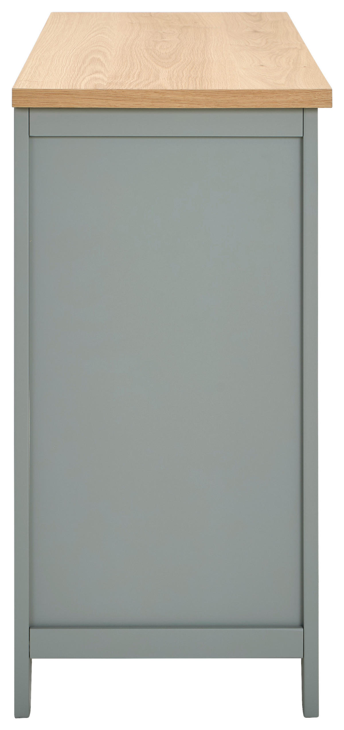 KOMODA   110/85/43 cm   siva, prirodne boje  - srebrne boje/siva, Lifestyle, drvni materijal/metal (110/85/43cm) - MID.YOU