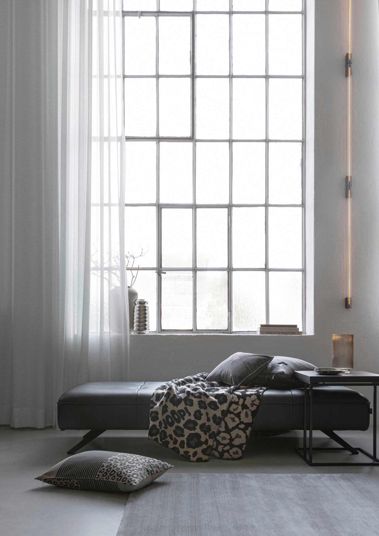 WOHNDECKE 150/200 cm  - Graubraun, Basics, Textil (150/200cm) - Joop!
