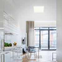 LED-PANEEL Slim 29,3/29,3/2,8 cm   - Weiß, Basics, Kunststoff (29,3/29,3/2,8cm)