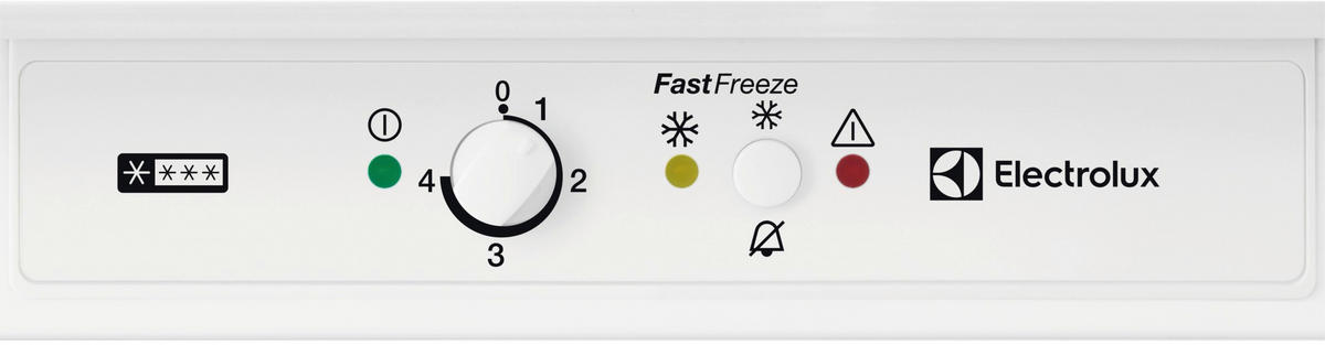 EINBAUGEFRIERSCHRANK LYB3AE82R  - Weiß, Basics, Kunststoff/Metall (59,6/81,9/54,7cm) - Electrolux