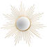 WANDSPIEGEL - Goldfarben, Trend, Glas/Metall (60cm) WANDSPIEGEL - Goldfarben, Trend, Glas/Metall (60cm)