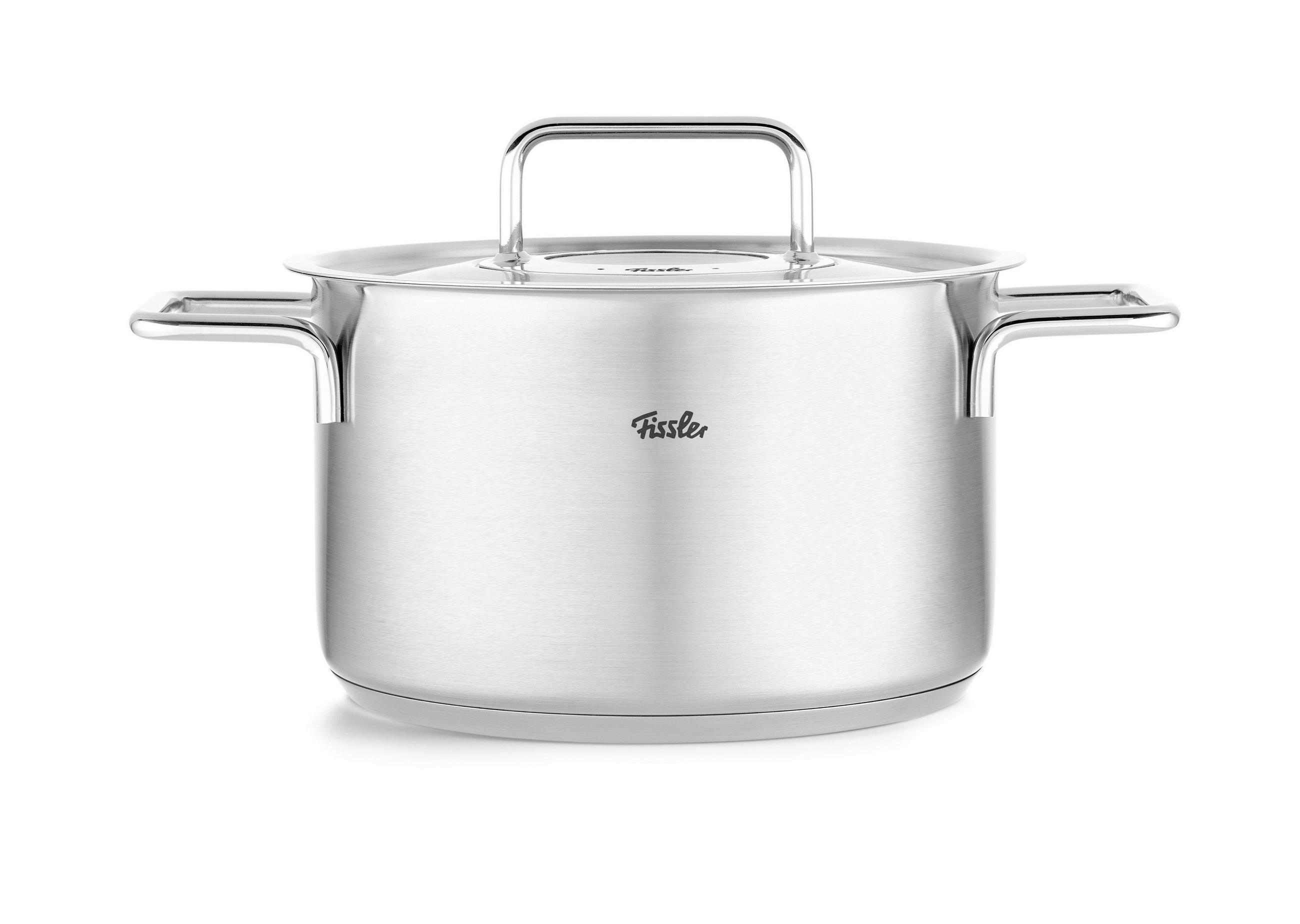 KOCHTOPF Pure 3,6 L  - Silberfarben, Basics, Metall (20cm) - Fissler