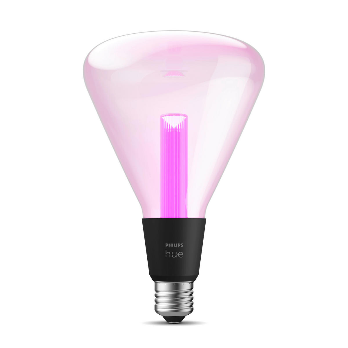 LED-LEUCHTMITTEL   E27 6,8 W  - Schwarz, Basics, Glas (12,5/19,6/12,5cm) - Philips HUE