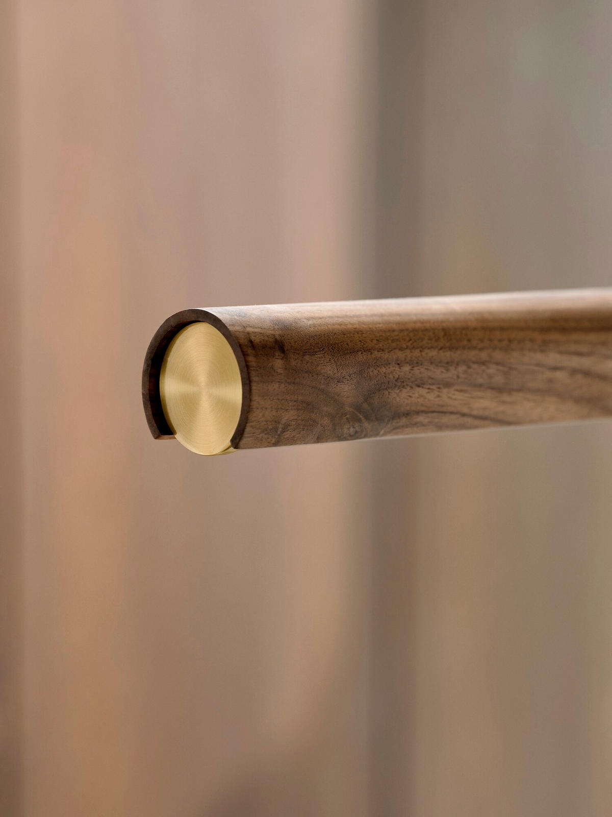 HÄNGELEUCHTE Akeno 115/6/6 cm  - Braun, Design, Holz (115/6/6cm) - Nordlux