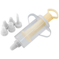 DEKORATIONSSPRITS - klar/vit, Basics, plast (17/9,5/5,5cm) - Fackelmann