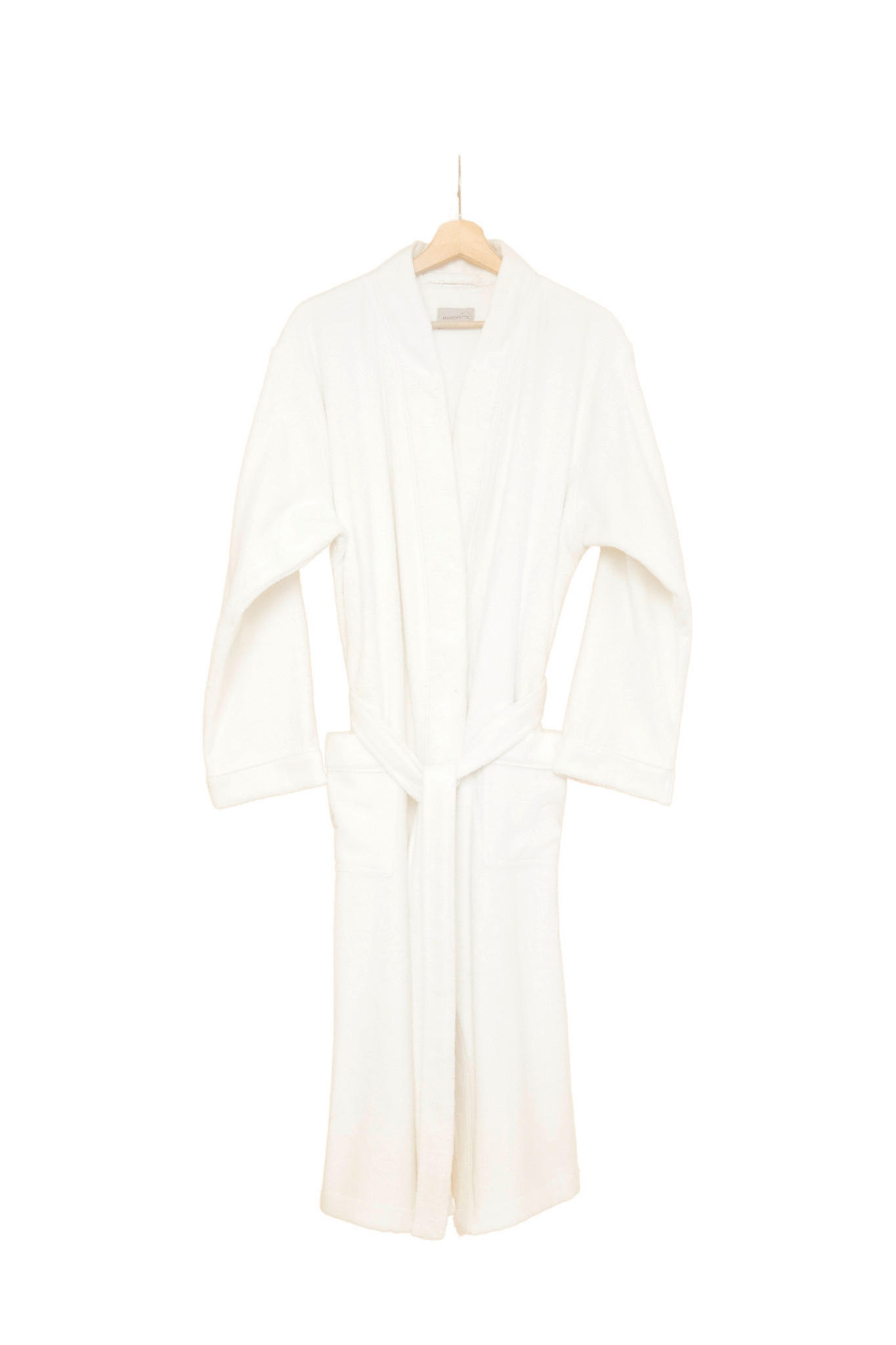 BADEMANTEL PURE  - Weiß, Basics, Textil (XLnull)