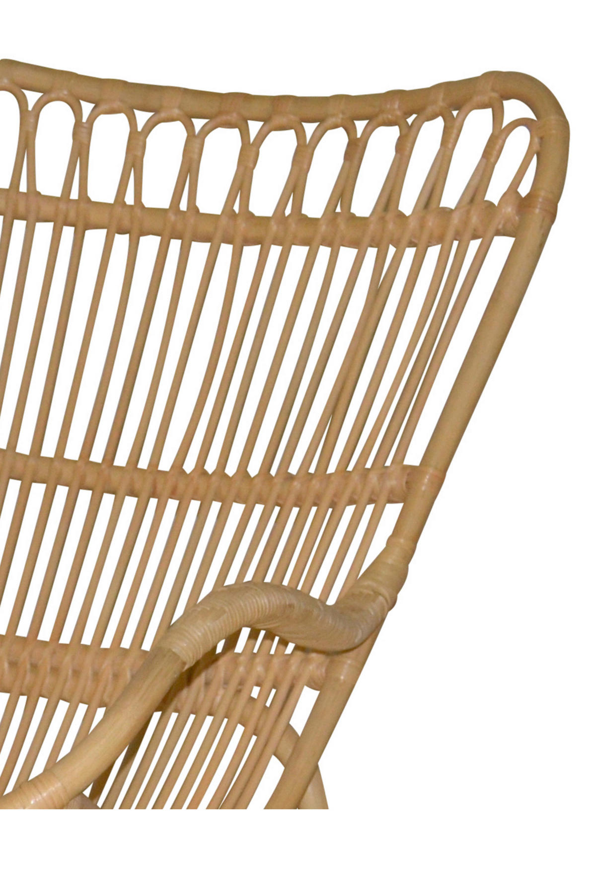 SCHAUKELSTUHL in Naturfarben  - Creme/Naturfarben, Natur, Holz/Textil (65/96/122cm) - MID.YOU