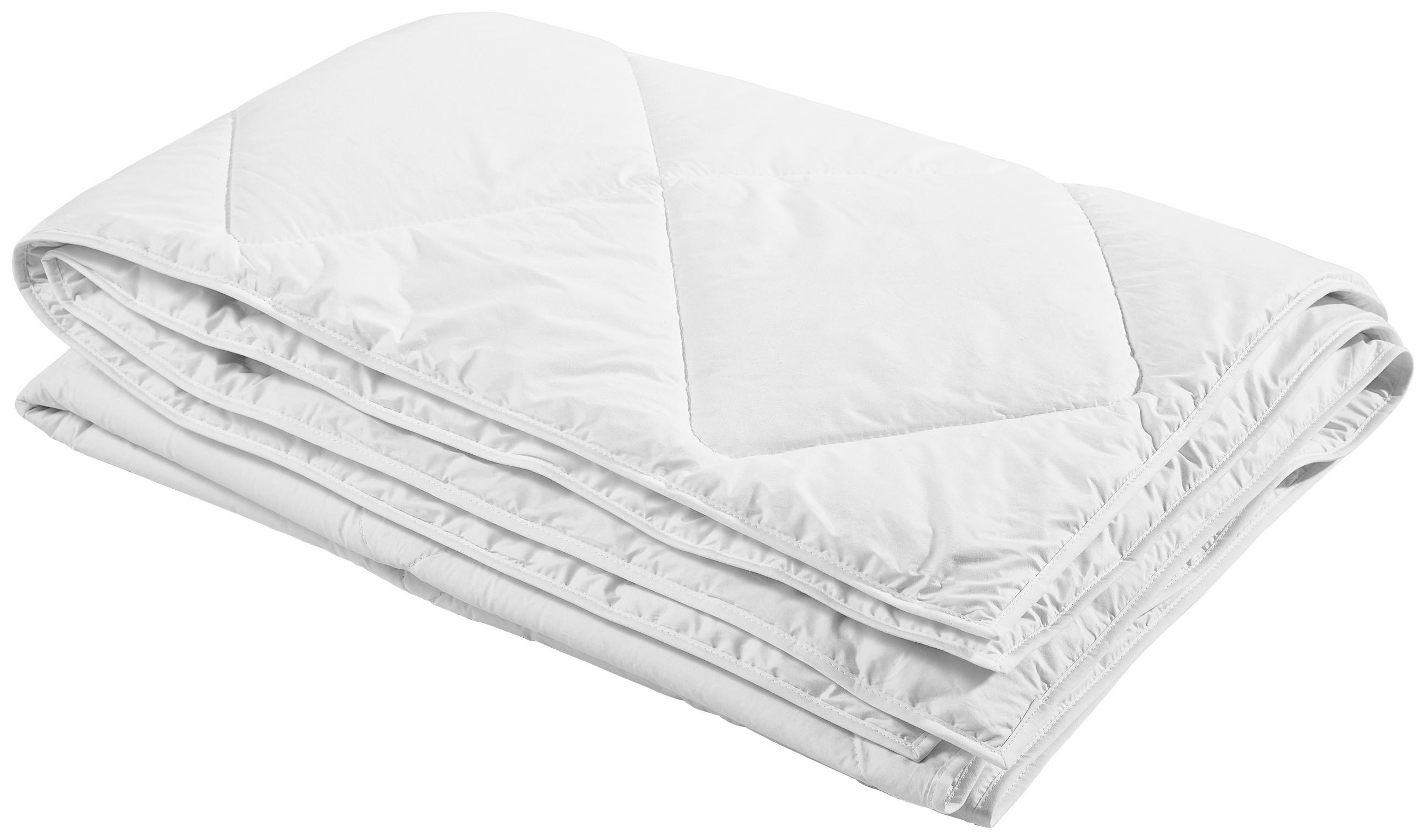 LETNÍ PŘIKRÝVKA, 135/200 cm, vlna - bílá, Basics, textil (135/200cm) - Sleeptex