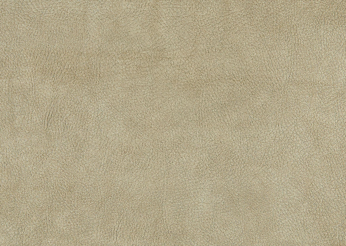 SITZBANK 200/87/67 cm  in Edelstahlfarben, Hellbraun  - Hellbraun/Edelstahlfarben, Design, Textil/Metall (200/87/67cm) - Venjakob