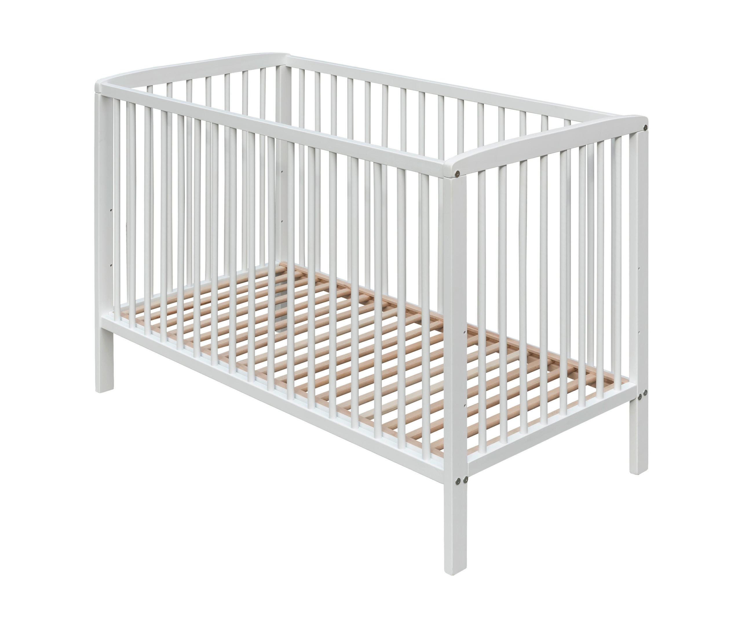 DJEČJI KREVETIĆ  Adrian  - bijela, Basics, drvo (120/60/86cm) - My Baby Lou