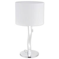 LED-TISCHLEUCHTE 35/68 cm   - Chromfarben/Weiß, Basics, Kunststoff/Metall (35/68cm) - Näve