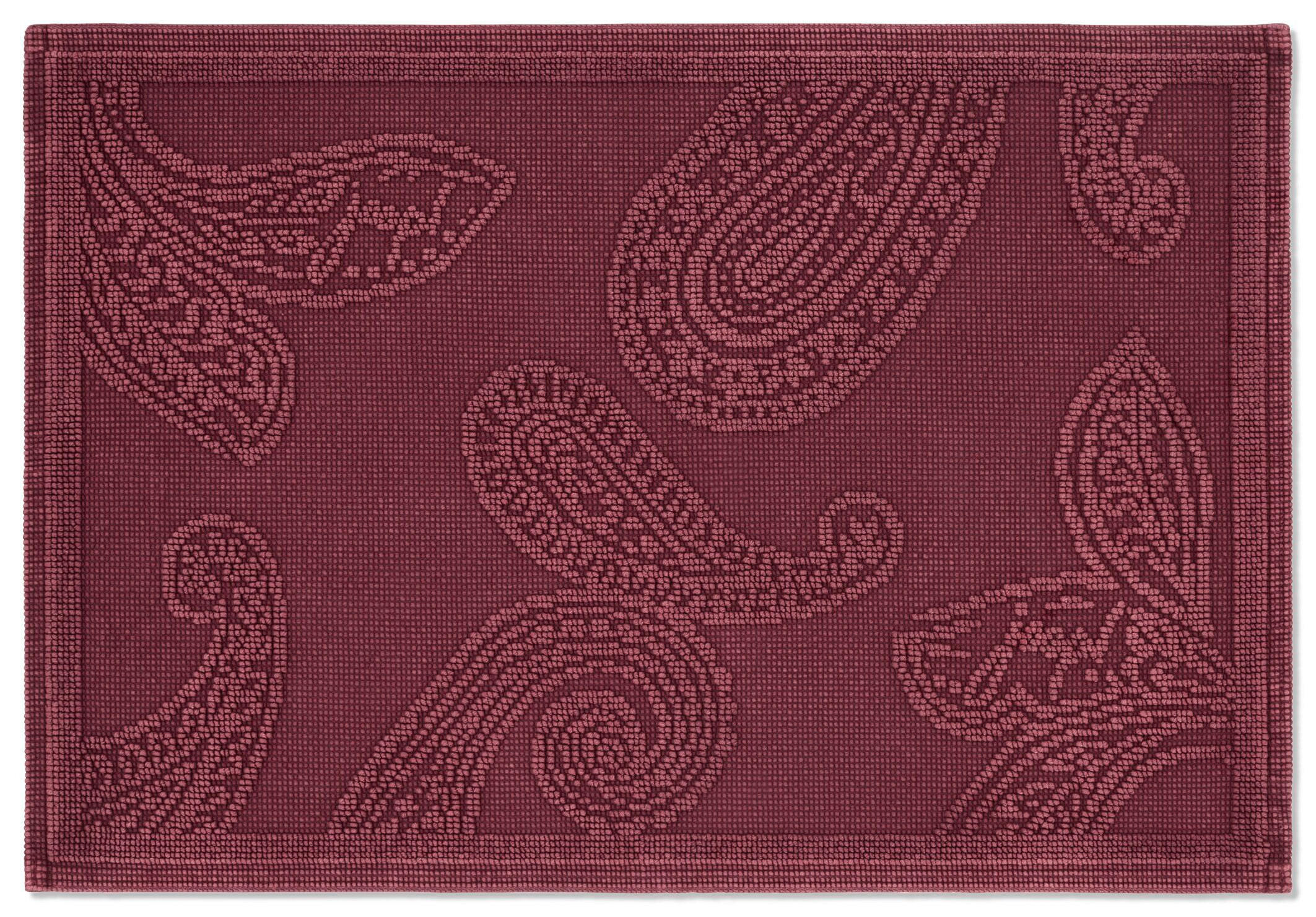 Joop! Badteppich Joop! Paisley Mauve 60x90 cm