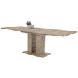 ESSTISCH in Holzwerkstoff 140-220/90/76 cm  - Eichefarben, Design, Holzwerkstoff (140-220/90/76cm) - Carryhome