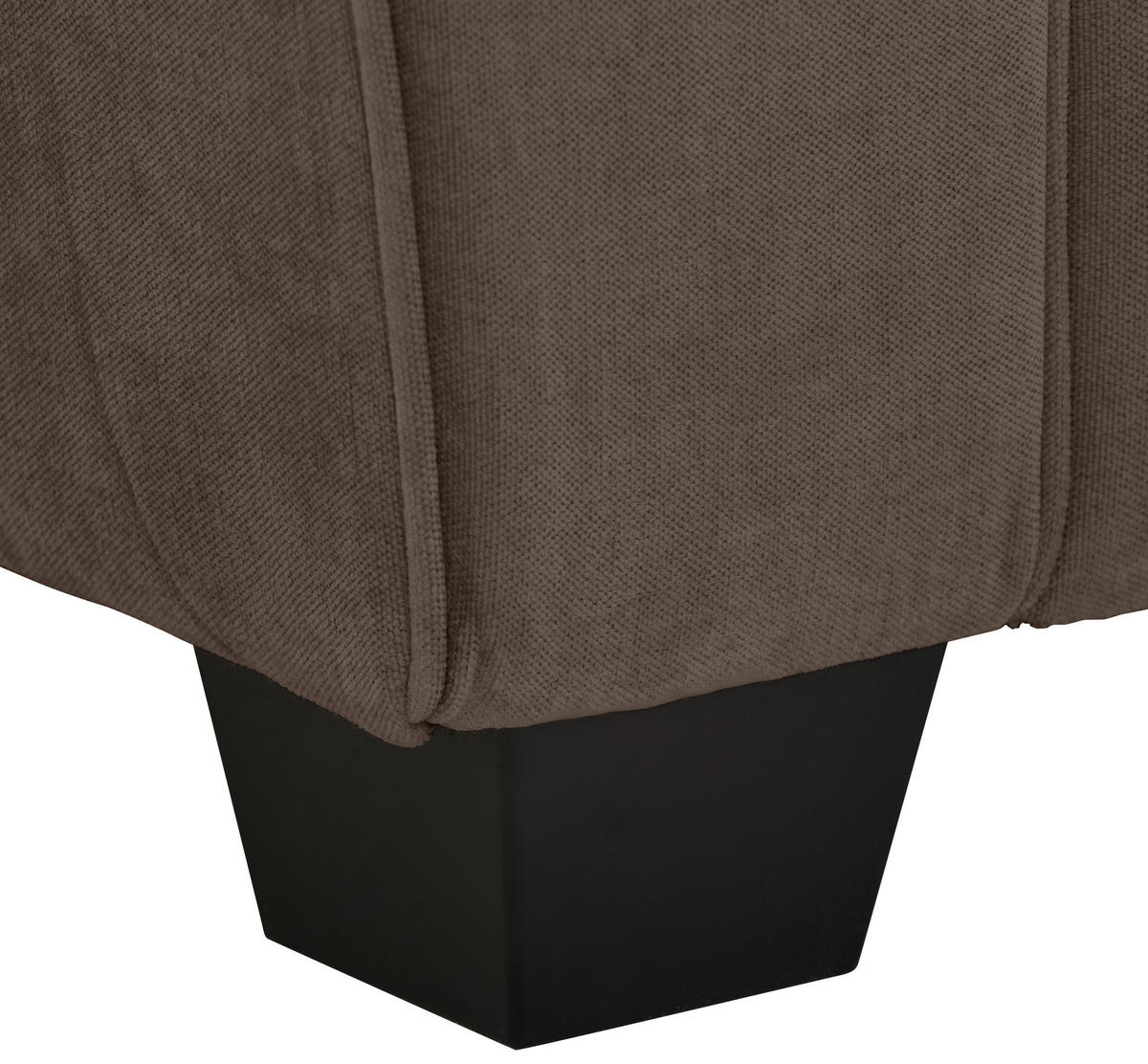 SESSEL in Chenille Braun  - Schwarz/Braun, KONVENTIONELL, Kunststoff/Textil (106/88/86cm) - Carryhome