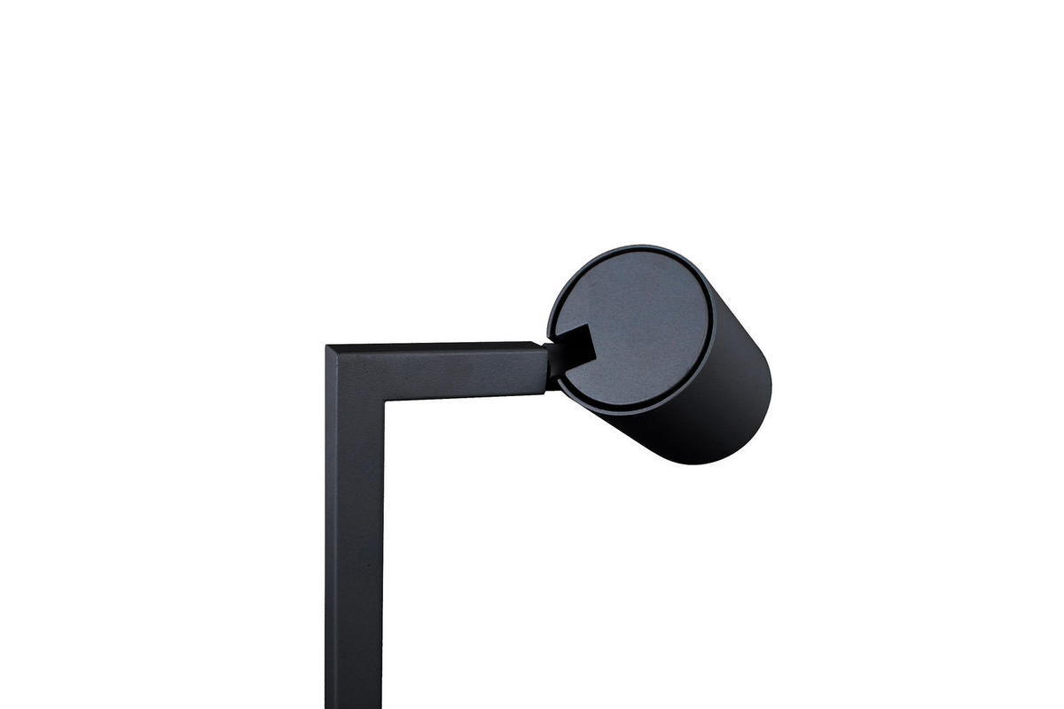 SCHREIBTISCHLEUCHTE Snow   - Schwarz, Design, Metall (35/14/17cm)
