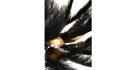 HÄNGELEUCHTE 55/120 cm  - Schwarz, Trend, Textil/Metall (55/120cm) - Novel