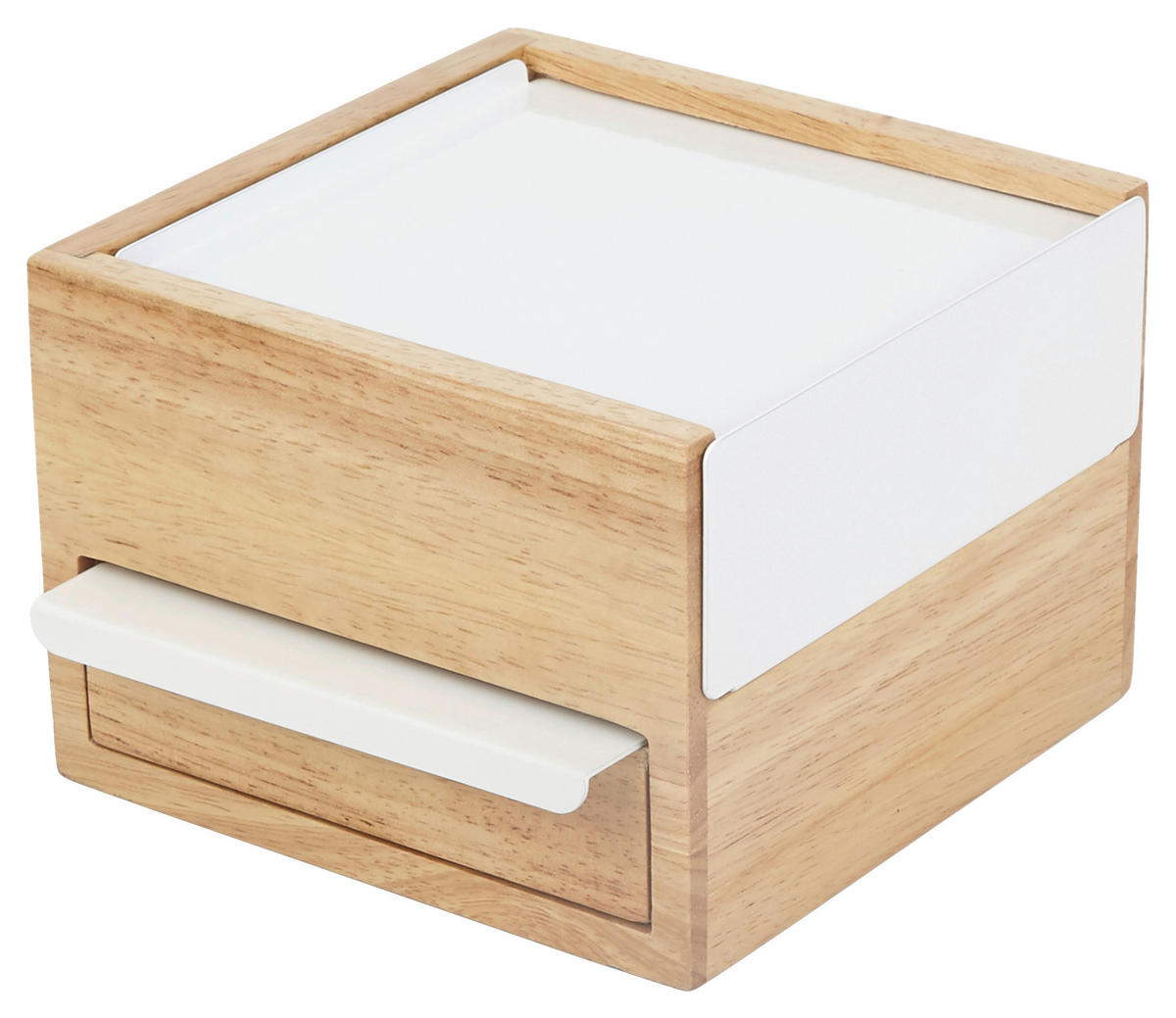 SCHMUCKBOX - Naturfarben, Design, Holz/Metall (17/11,2/15,2cm) - Umbra