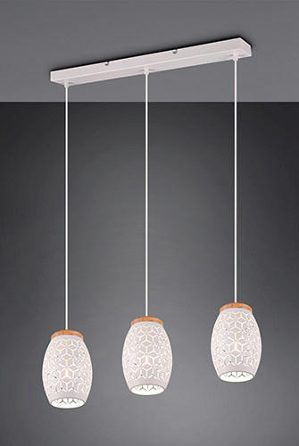 HÄNGELEUCHTE 71/15/150 cm    - Weiss, Konventionell, Metall (71/15/150cm)
