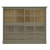 SIDEBOARD UrbanClass  in 190,5/149/49 cm  - Creme/Grau, LIFESTYLE, Glas/Holz (190,5/149/49cm) - Livetastic