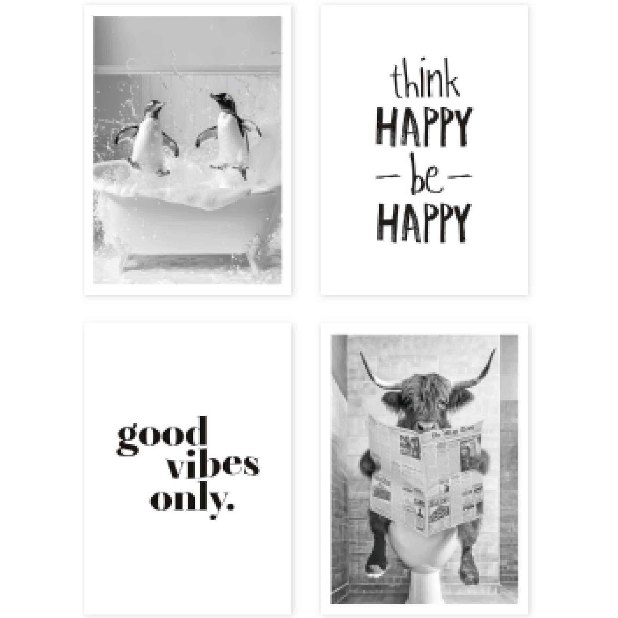 KUNSTDRUCK Multicolor 15/21 cm  - Multicolor, Trend, Papier (15/21cm) - Reinders!