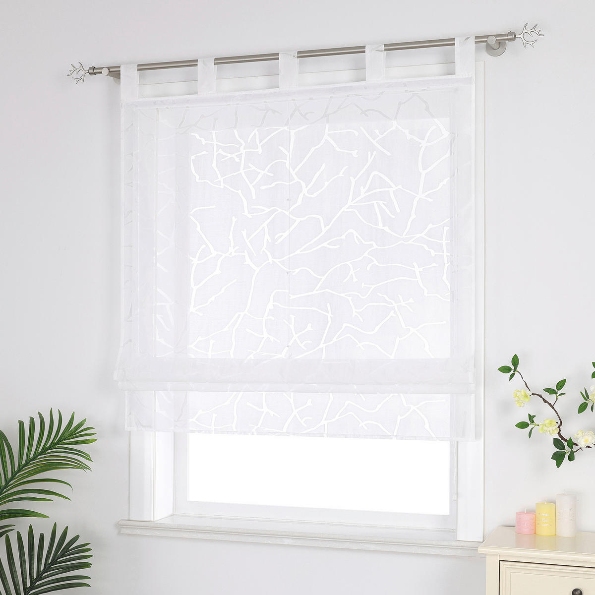 FALTROLLO  transparent  100/140 cm    - Weiß, Basics, Textil (100/140cm) - Joyswahl