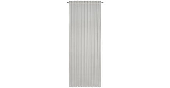 FERTIGVORHANG halbtransparent - Silberfarben, KONVENTIONELL, Textil (140/260cm) - Dieter Knoll