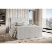 BOXBETT 100/200 cm  in Hellgrau  - Hellgrau, KONVENTIONELL, Kunststoff/Textil (100/200cm) - Boxxx