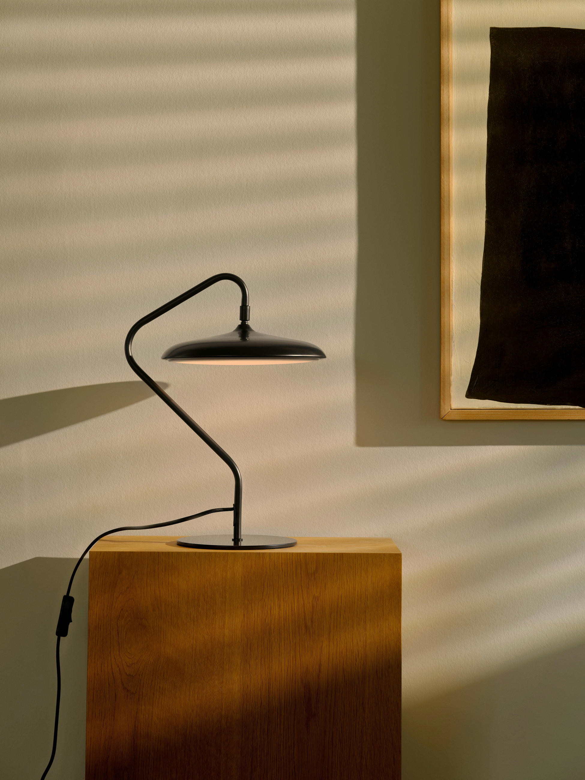 LED-TISCHLEUCHTE 30,5/41 cm   - Schwarz, Design, Metall (30,5/41cm) - Nordlux