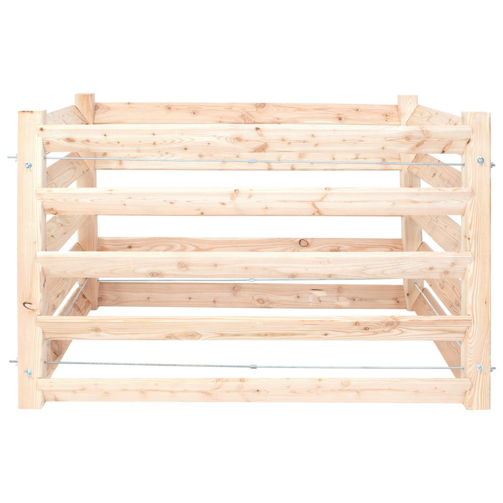 Komposter Komposter Lärche 130x100x80 cm