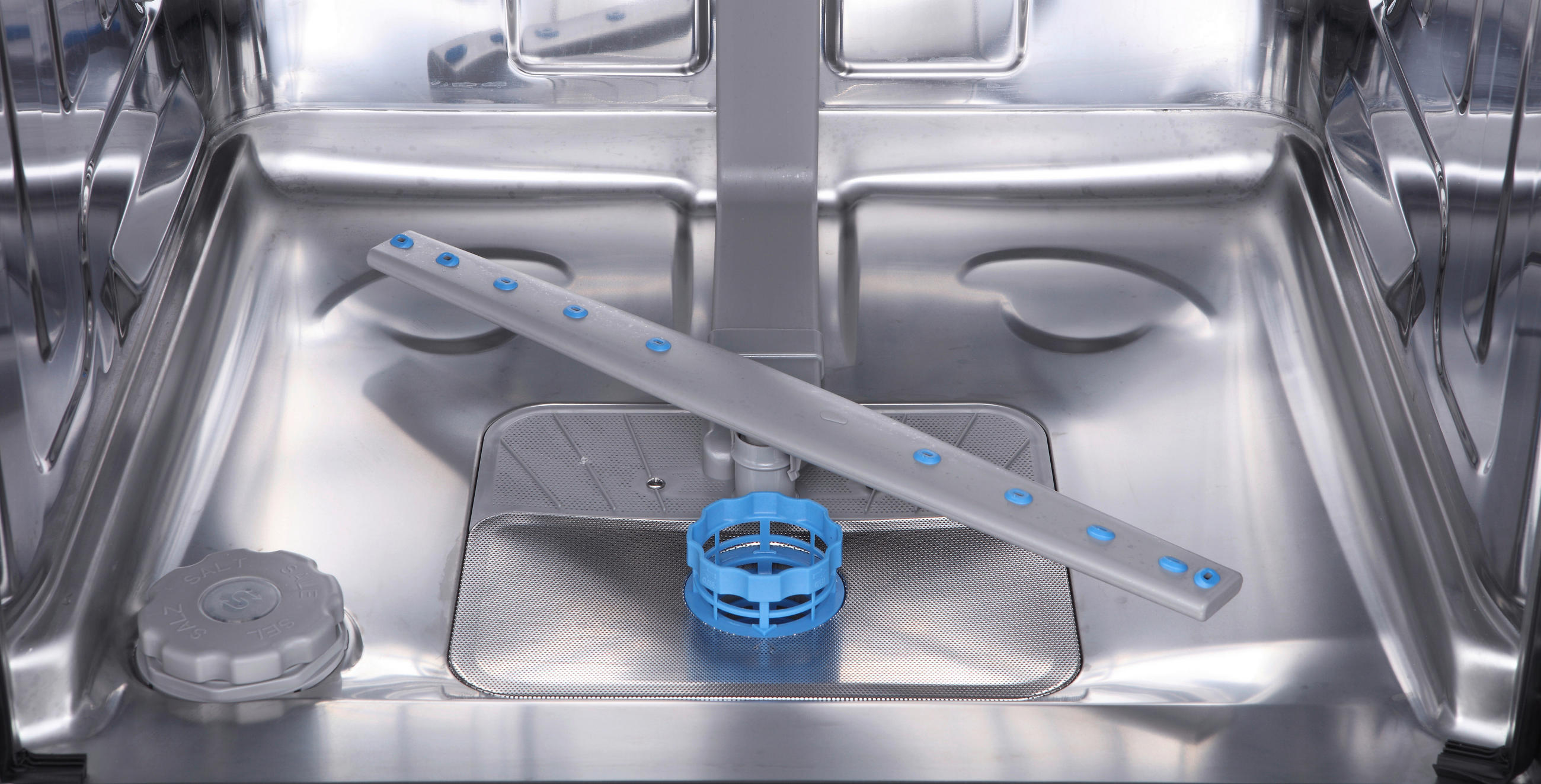 Thumbnail - Midea Geschirrspüler, Silber, Metall, B, 59.8x81.5x57 cm, Startzeitvorwahl, Halbe Beladung, Akustisches Signal am Progra...