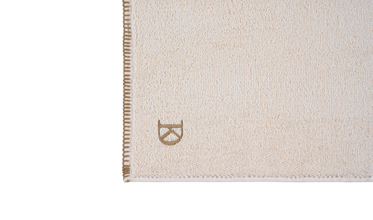 RUČNÍK, 50/100 cm, ecru - ecru, Konvenční, textil (50/100cm) - Dieter Knoll