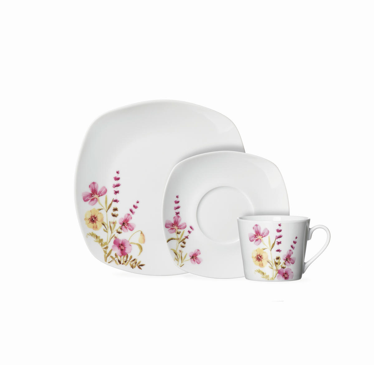 KAFFEESERVICE Multicolor Malve 18-teilig  - Multicolor, Basics, Keramik (26/21/22cm) - Ritzenhoff Breker