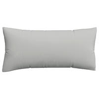 KOPFKISSENBEZUG WOVEN SATIN 40/80 cm  - Hellgrau, Basics, Textil (40/80cm) - Schlafgut