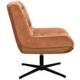 SESSEL in Struktur Rosa  - Schwarz/Rosa, Design, Holz/Textil (71/83/79cm) - Carryhome