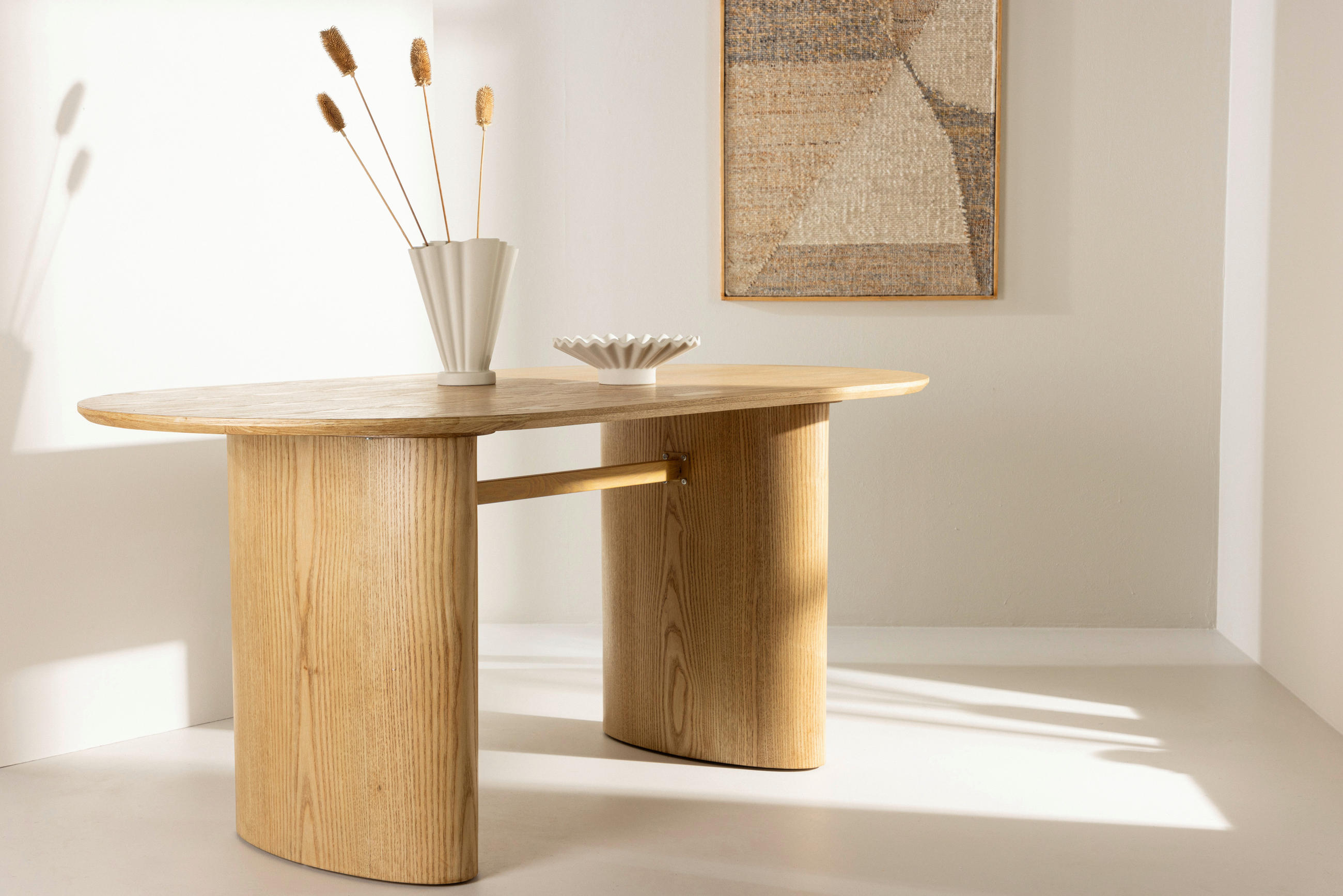 MATBORD i trä, trämaterial 180/90/75 cm   - naturfärgad, Design, trämaterial/trä (180/90/75cm) - Niels Andersson