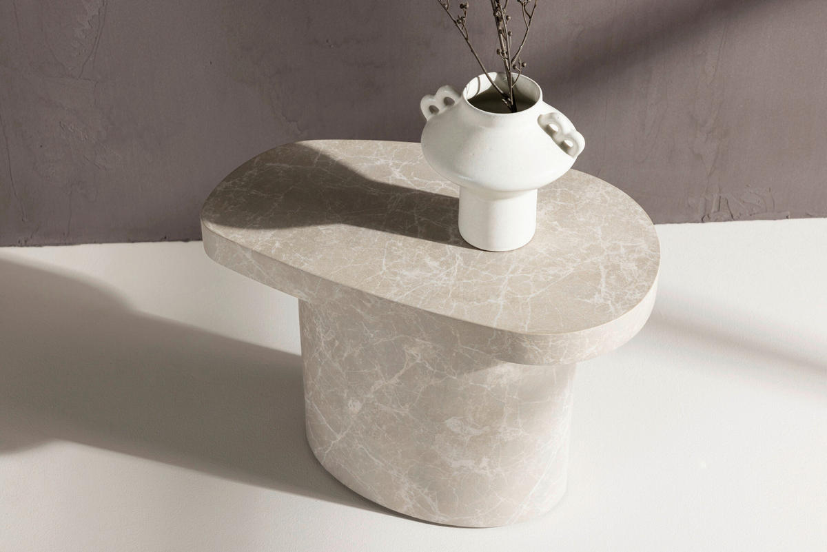 BEISTELLTISCH in Holz 50/30/35 cm  - Hellgrau, MODERN, Holz (50/30/35cm) - Livetastic