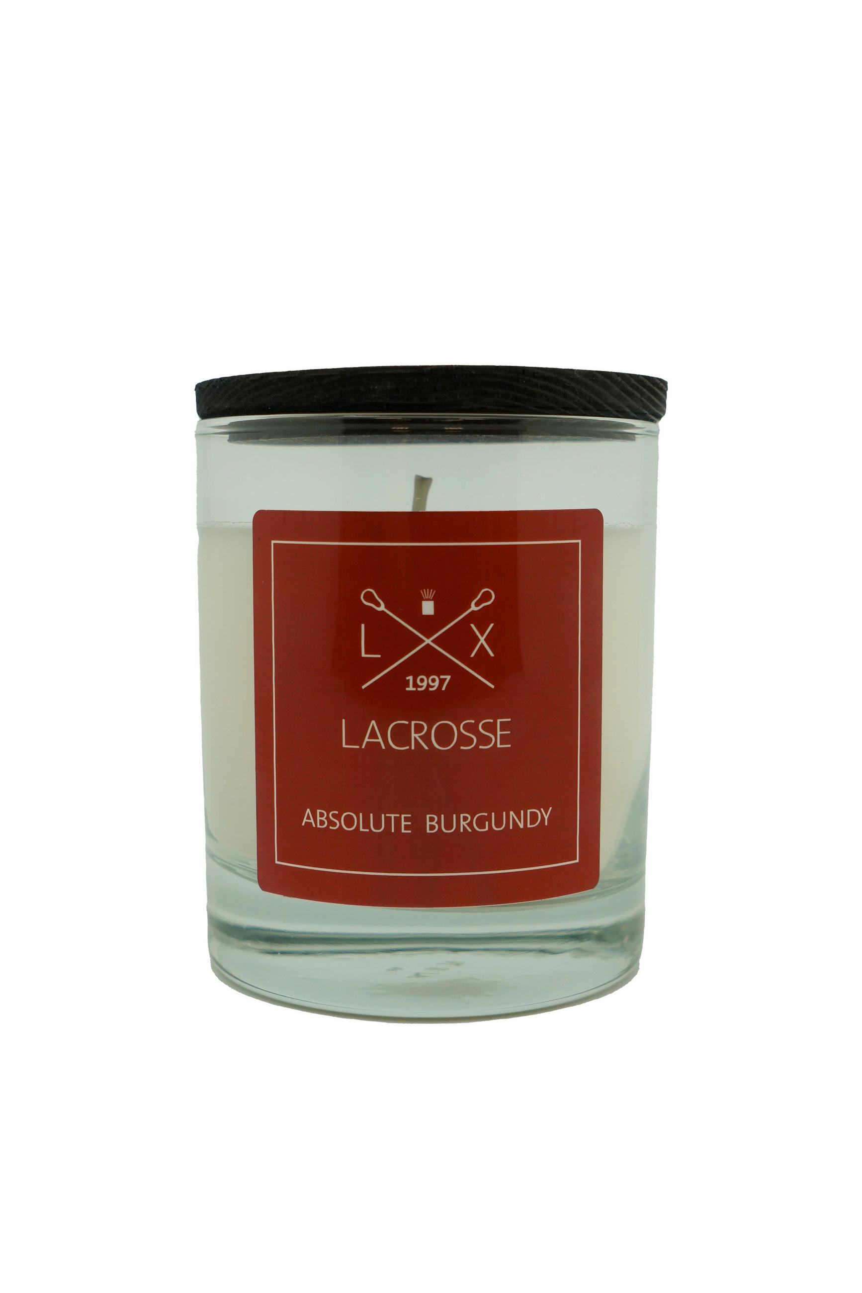 SVEČA V KOZARCU S POKROVČKOM - Basics, steklo (8.9/8.9/12.2cm) - Lacrosse