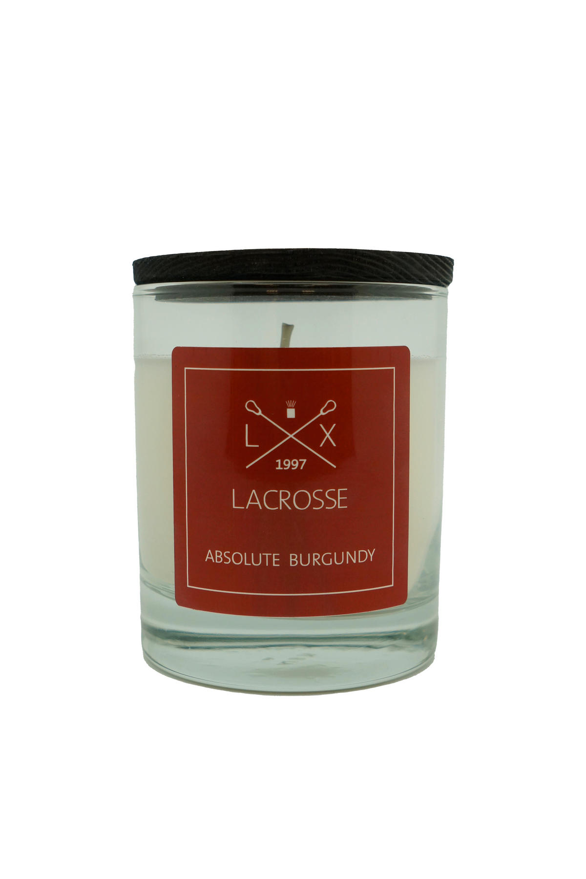 SVEČA V KOZARCU S POKROVČKOM - Basics, steklo (8.9/8.9/12.2cm) - Lacrosse