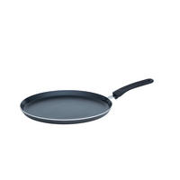 CREPESPFANNE  - Schwarz, Basics, Metall (44,8/28,3/2cm) - Riess