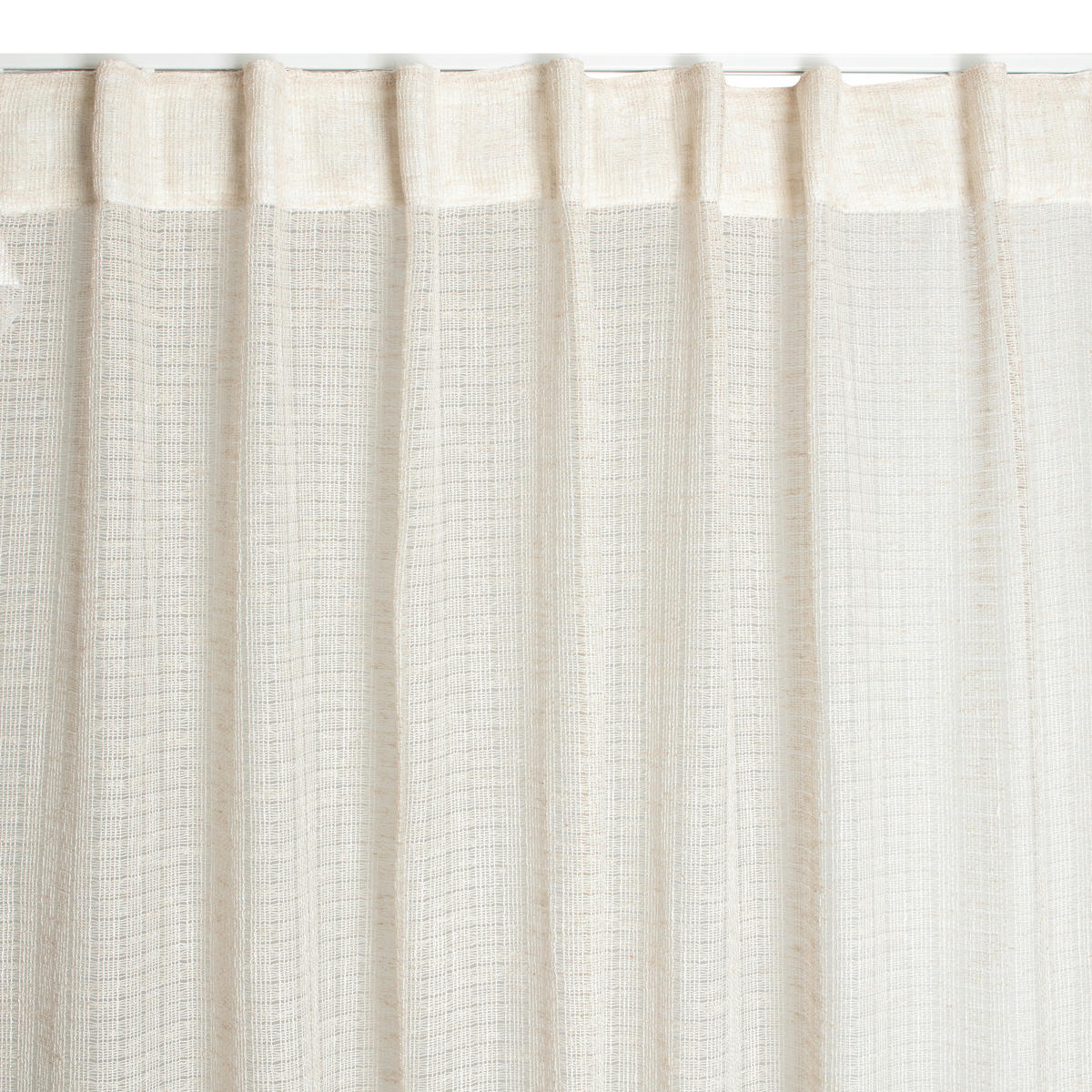 FERTIGVORHANG transparent  - Beige, Basics, Textil (140/240cm)