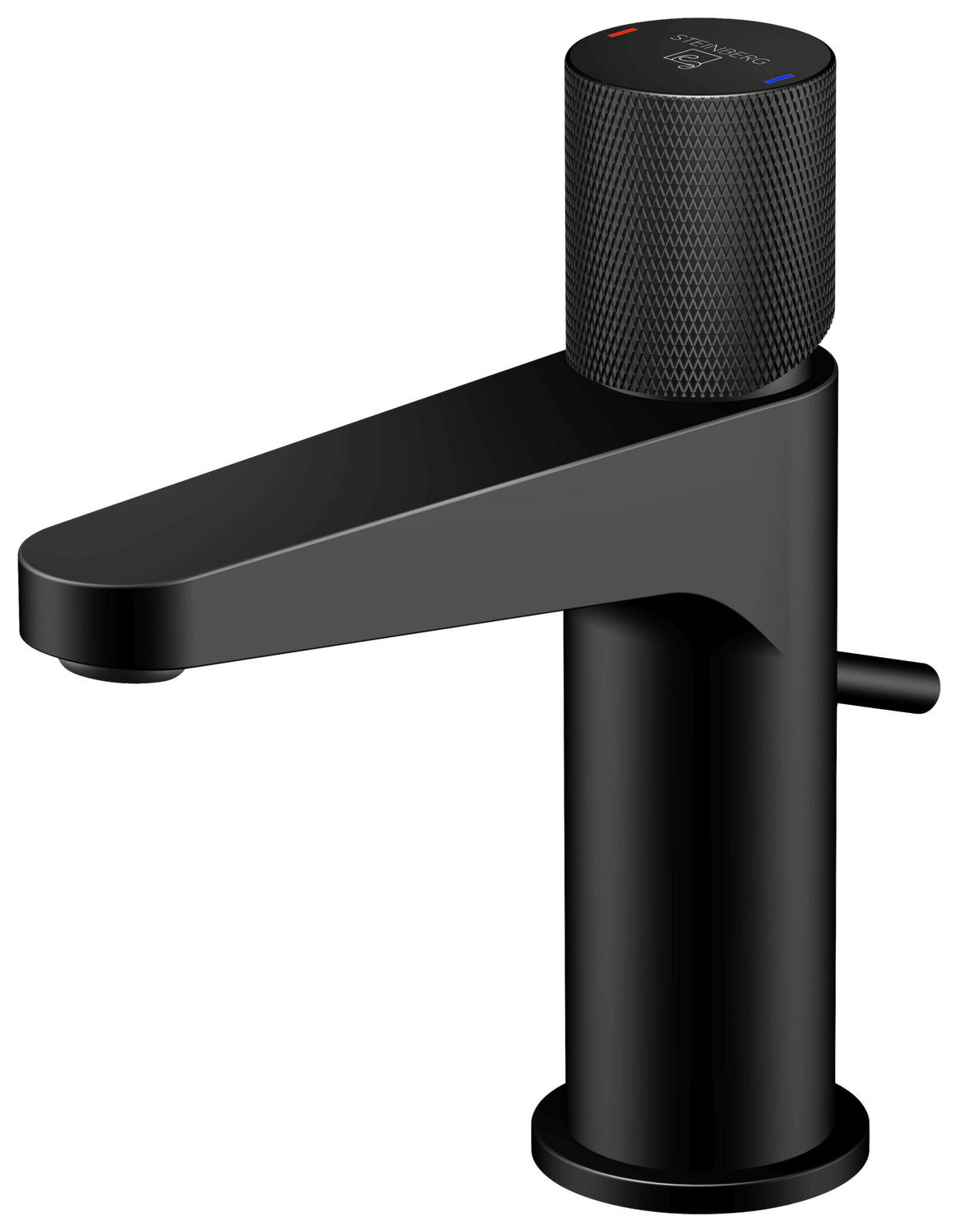 WASCHTISCHARMATUR 4,9/16,5/14,3 cm  - Schwarz, MODERN, Metall (4,9/16,5/14,3cm)