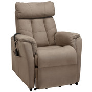 FERNSEHSESSEL in Kunststoff, Metall, Textil Braun - Schwarz/Braun, KONVENTIONELL, Kunststoff/Textil (82/107/94cm) - Cantus