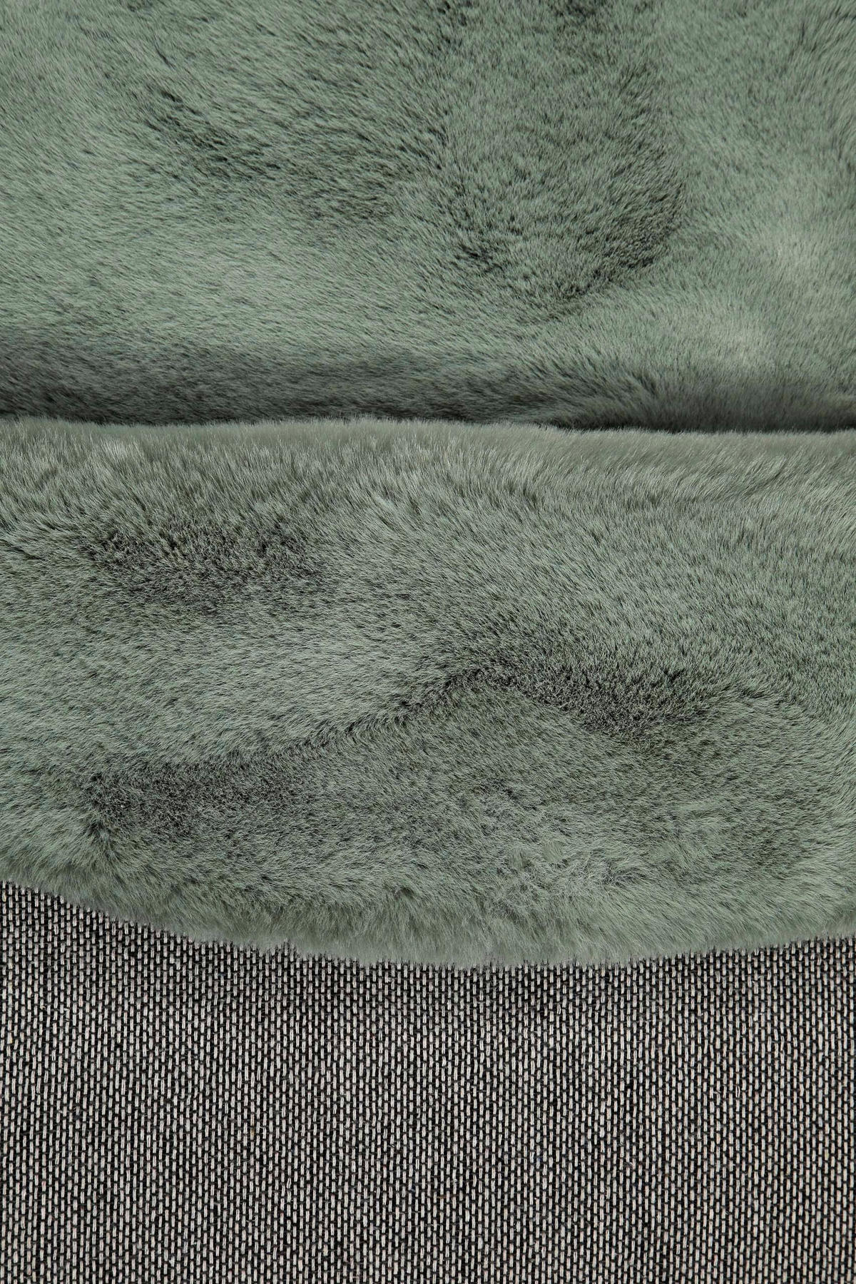 HOCHFLORTEPPICH 100/100 cm ESP-4377-12 Salbeigrün  - Salbeigrün, KONVENTIONELL, Textil (100/100cm) - Esprit