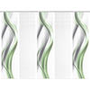 FLÄCHENVORHANG in Grau, Grün, Weiß blickdicht  - Weiß/Grau, Design, Textil (60/260cm)