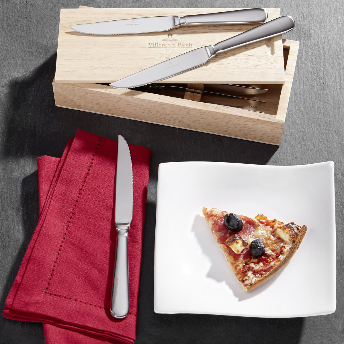 STEAKMESSERSET  - Basics, Metall (23cm) - Villeroy & Boch