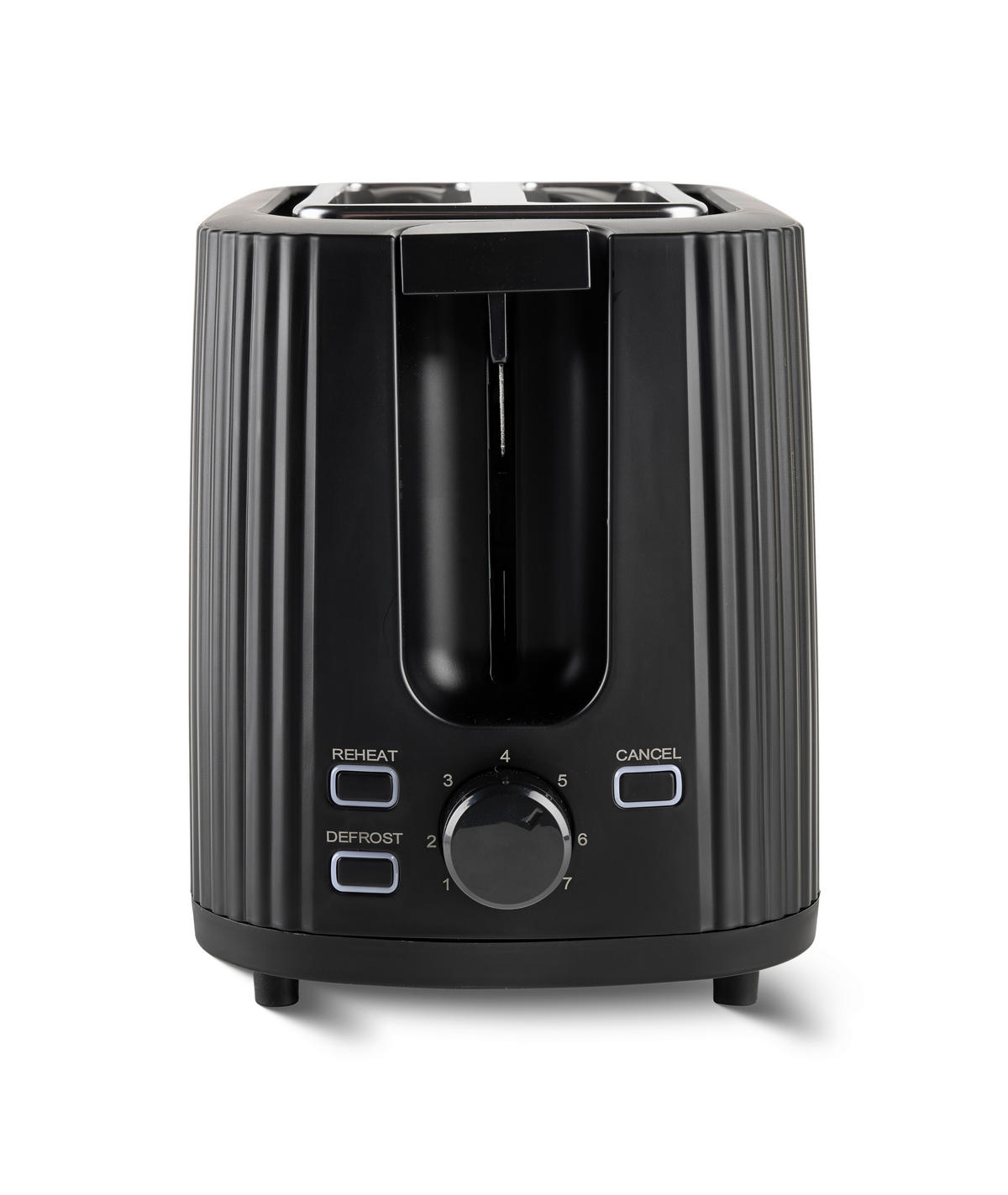 TOASTER  - Schwarz, Trend, Kunststoff/Metall (26/15,5/18,8cm) - Homeware Profession.