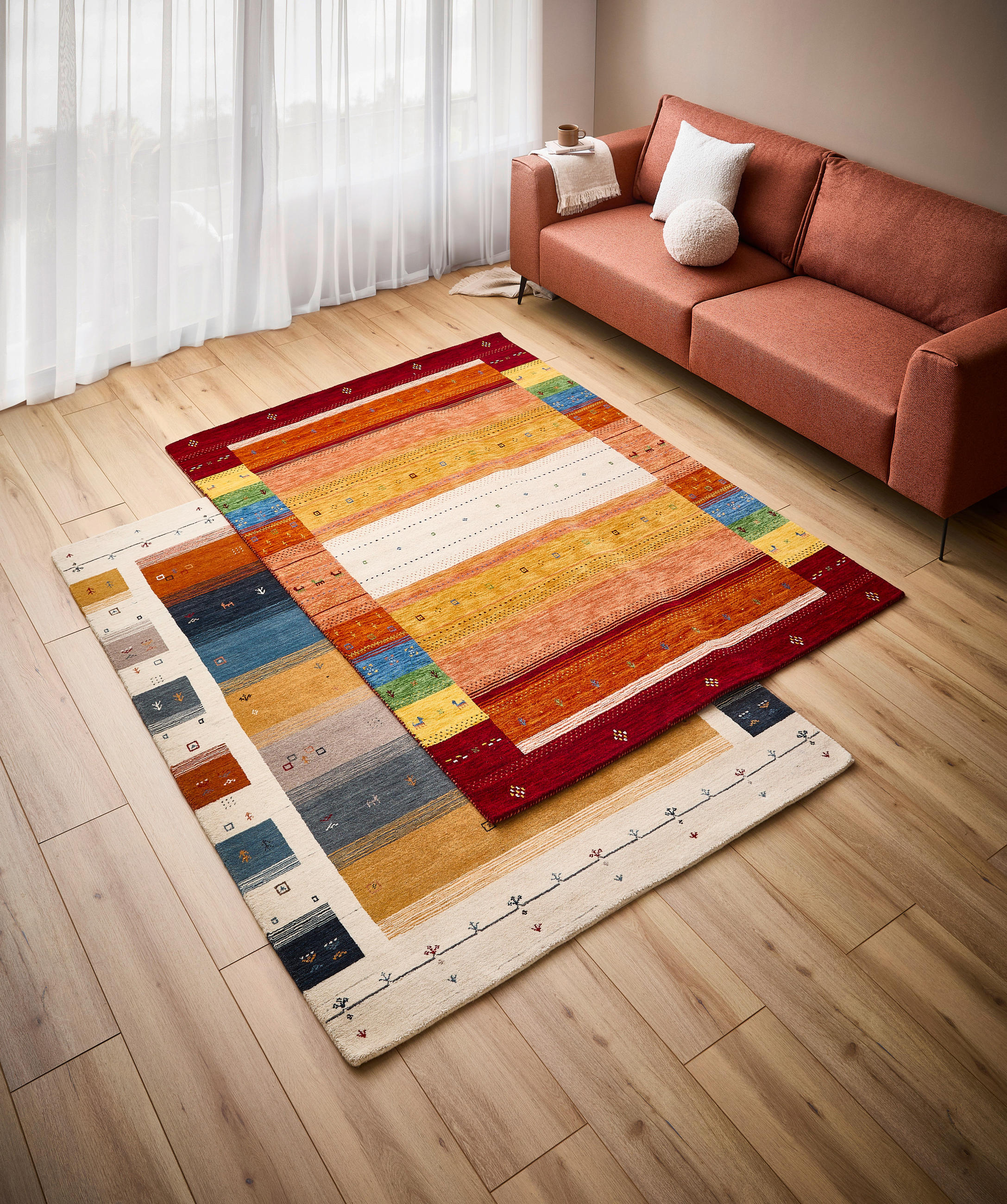Cazaris ORIENTÁLNÍ KOBEREC, 200/300 cm, vícebarevná, červená