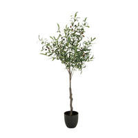 KONSTVÄXT oliv  - grön/brun, Basics, plast (45/120/45cm) - MID.YOU